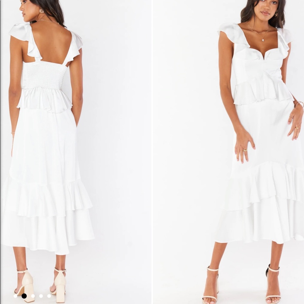 Show Me Your Mumu Reese Ruffle Dress